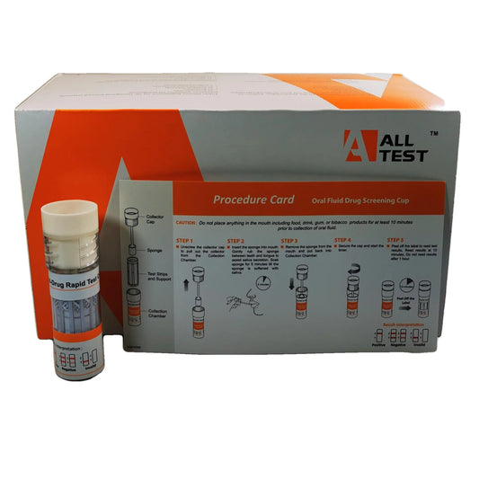 Wholesale ALLTEST 10 Panel Saliva Oral Drug Test Kits DSD-8107