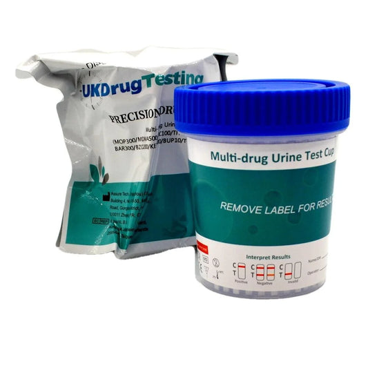 UKDrugTesting ULTRA 13 Panel Integrated Cup Urine Drug Test Kit (Combination For FBA)