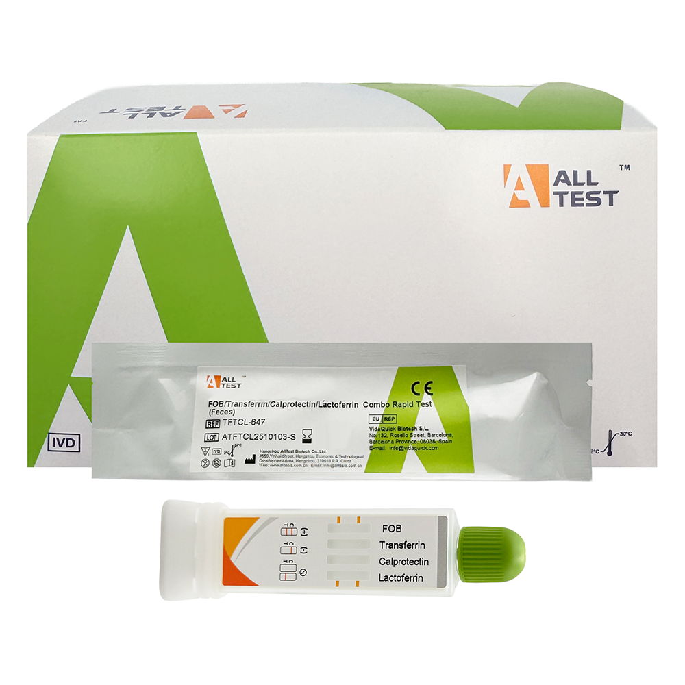 4 in 1 Quad Swab For Professional Healthcare Testing For Blood In Stool and Bowel Inflammation