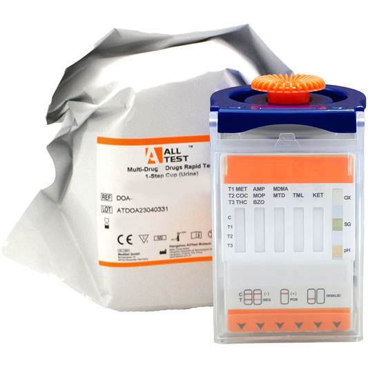 ALLTEST Urine Integrated Split Key Cup Drug Test