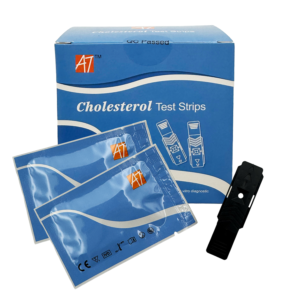10 Cholesterol Strip Refill Pack For ACH-1000 Cholesterol Meter