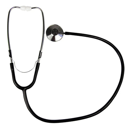 100 single head nurses stethoscope - black