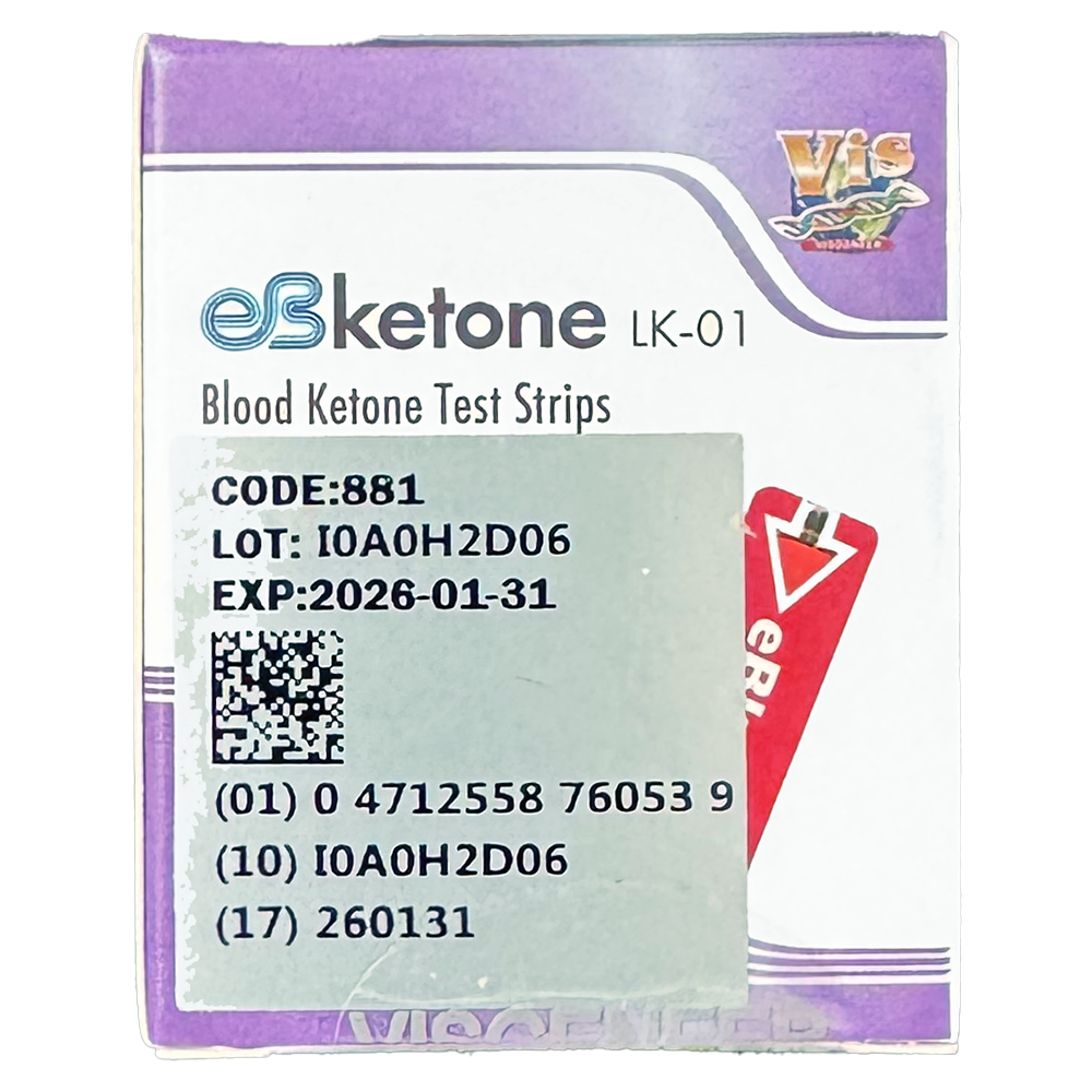 eBketone Blood Ketone Test Strips