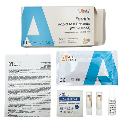 Home Testing Kit For Iron Levels In Blood Ferritin