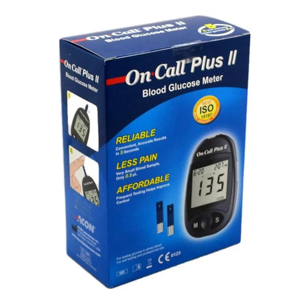 On Call Plus II blood glucose meter starter pack