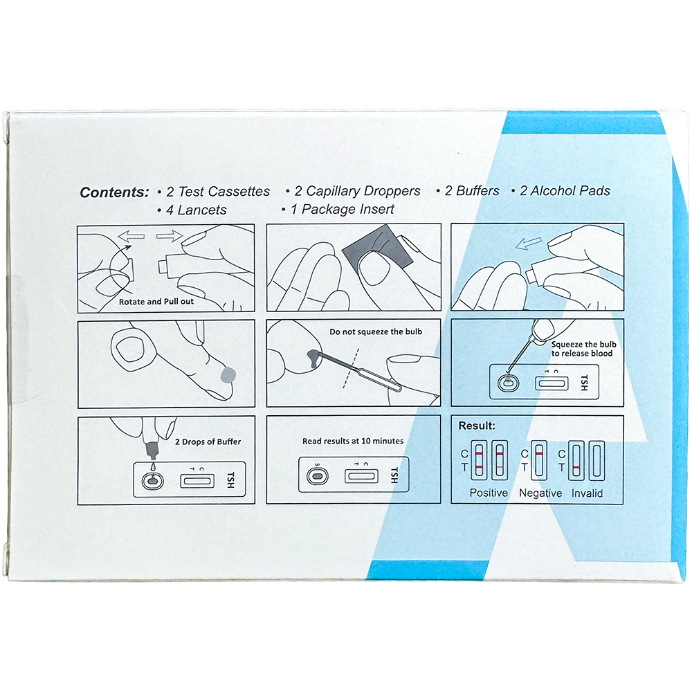 ALLTEST Under-Active Thyroid Test Kits