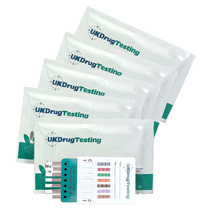 UKDrugTesting 7 Panel Urine Drug Testing Kit (5 Drug Test Kits)