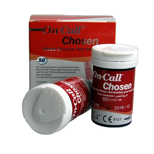 Wholesale On Call Chosen Blood Glucose 50 test strips