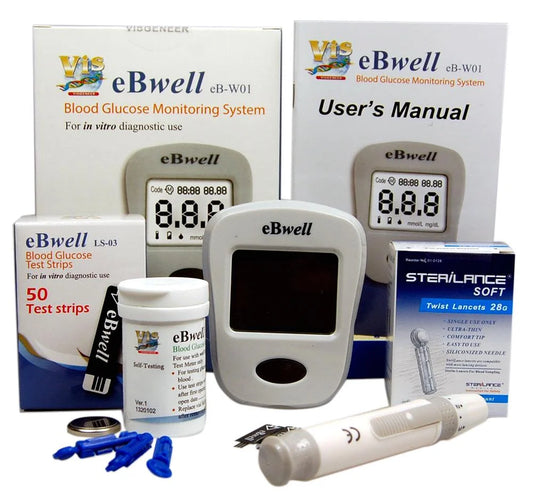 Wholesale eBwell Blood Glucose Meter starter packs